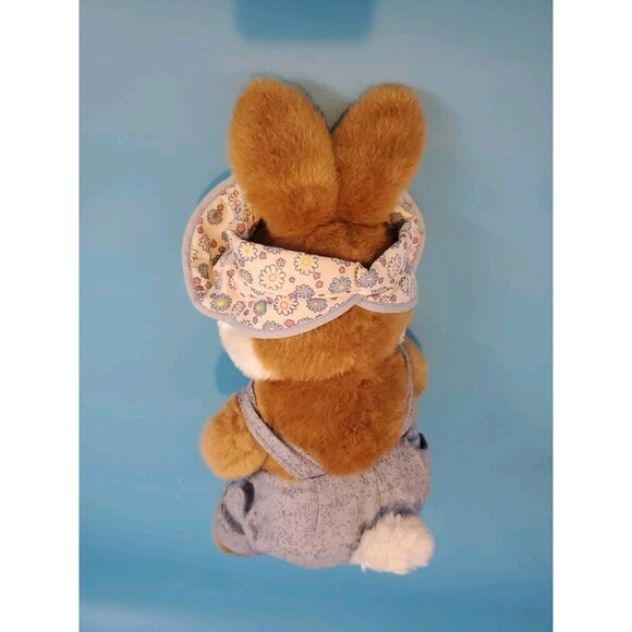 Vintage GOFFA 15" Sitting Bunny Rabbit & Honey Bee Embroidered Plush Stuffed - Picture 11 of 16